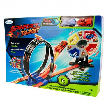 Spinforce Target Pull Back Vehicles & Track Set