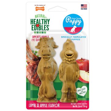 Healthy Edibles BIG Puppy Pals Lamb Apple_D