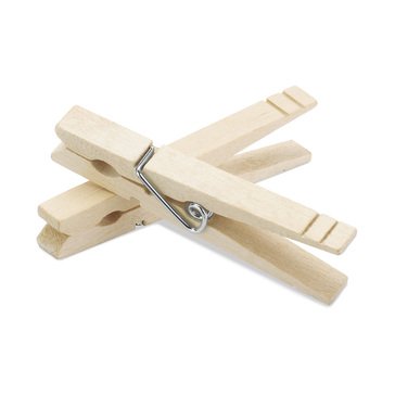 Whitmor Natural Wood Clothespins Set of 100