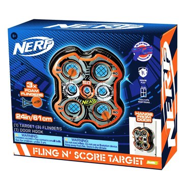 NERF Fling N Score Target Game