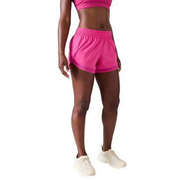 Athleta Women's Mesh Racer Run Short 4In