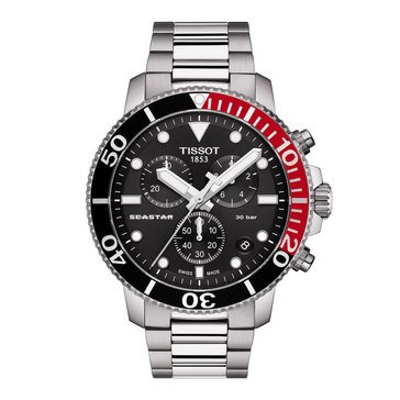 Tissot Men's Seastar 1000 Chronograph Stainless Steel Bracelet Watch