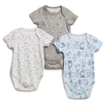Wanderling Baby Boys' Camping 3-Pack Bodysuits
