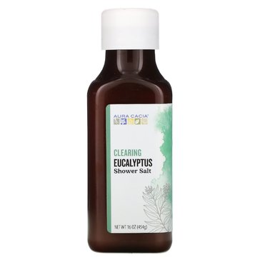 Aura Cacia Clearing Eucalyptus Shower Salt