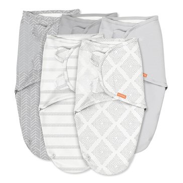 Summer Infant Grays for Days Original 5-Pack SwaddleMe