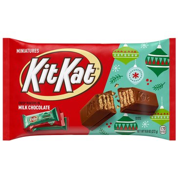 Kit Kat Holiday Miniature Milk Chocolate Wafers, 9.6oz