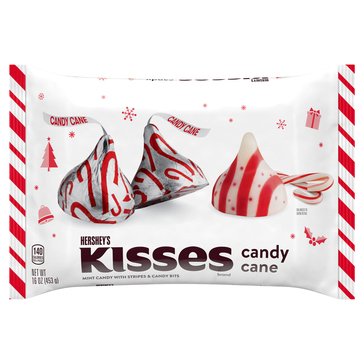 Hershey's Holiday Candy Cane Kisses, 16oz
