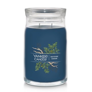 Yankee Candle Signature Bayside Cedar Large Classic Jar 