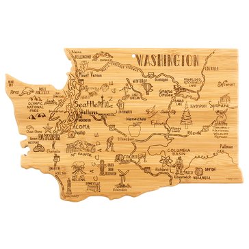 Totally Bamboo Destination Washington Cutting Board