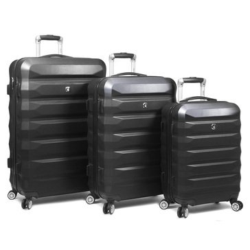 DeJuno Frontier 3 Piece Hardside 8 Wheel Spinner Set