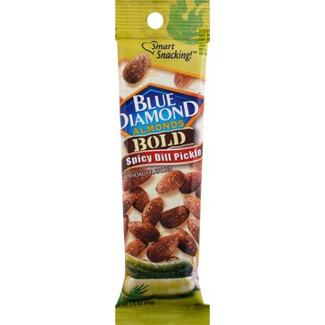 Blue Diamond Almonds BOLD Spicy Dill Pickle Tube, 1.5oz