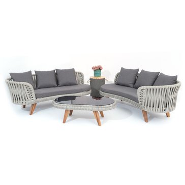 Harbor Home Alaric Sofa Chat Set