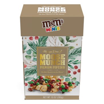 Harry & David Holiday Moose Munch M&M's Popcorn, 10oz
