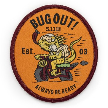 5.11 Men's Bug Out Fly Patch