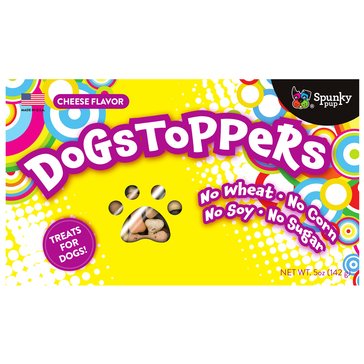 Spunky Pup Dogstoppers Cheese Flavor Dog Treats