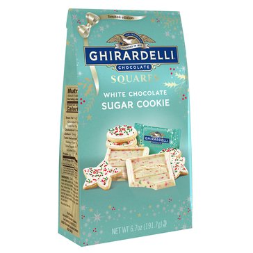 Ghirardelli Holiday White Chocolate Sugar Cookie Large Bag