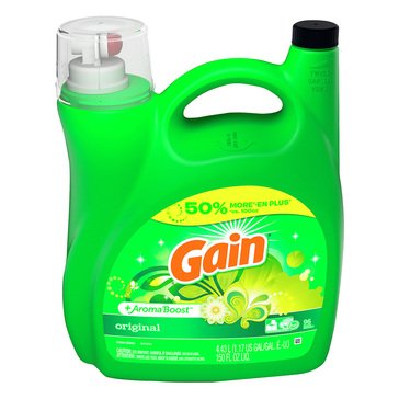 Gain Liquid Detergent Original 46-50oz 32ld