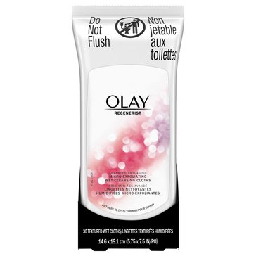Olay Regenerist Micro-Exfoliating Wet Facial Cleansing Wipes