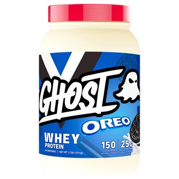 Ghost Whey Oreo Protein 25g Powder, 26-servings
