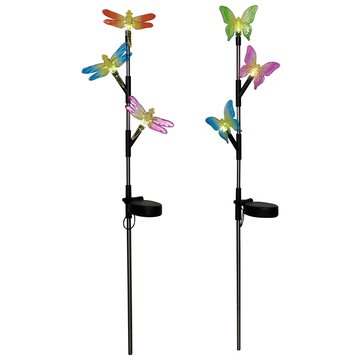Alpine Triple Insects Solar Light Assorted