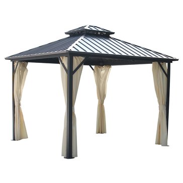 Harbor Home Holmes 10x10' Hard Top Gazebo