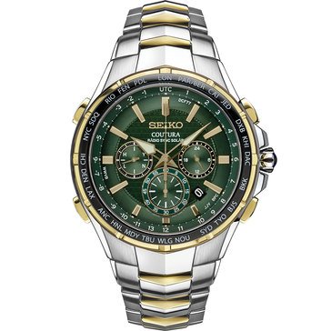 Seiko Coutura Men's Solar Radio Sync Bracelet Watch