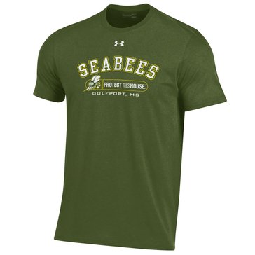Under Armour Men's USN Seabee Gulport Tee