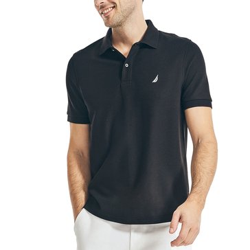 Nautica Men's Solid Pique Polo