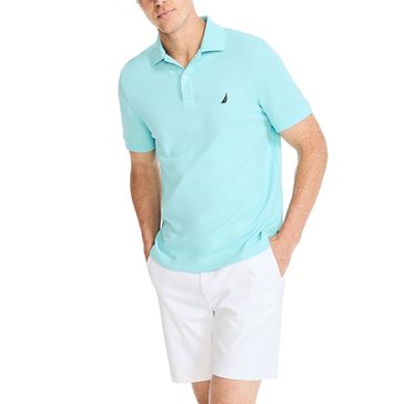 Nautica Men's Solid Pique Polo