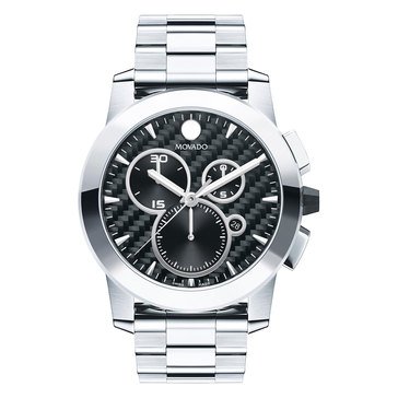 Movado Vizio Chronograph Men's Stainless Steel Bracelet Watch