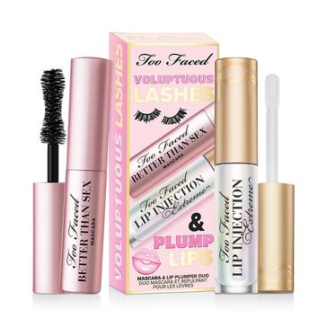 Too Faced Voluptuous Lashes and Plump Lips
