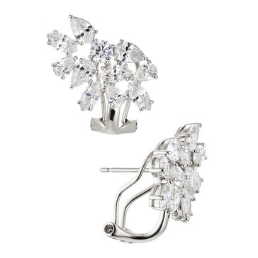 Nadri RSVP Cluster Post Earring