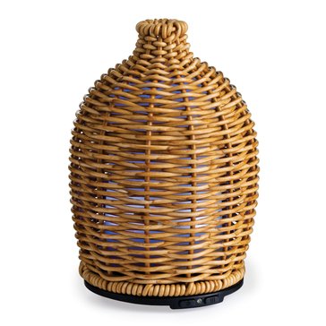 Candle Warmers Wicker Vase Essential Oil Diffuser