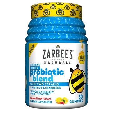 Zarbee's Naturals Children's Complete Multi-Vitamin Daily Probiotic + Gummies
