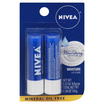 Nivea Lip Care Moisture Dual Pack