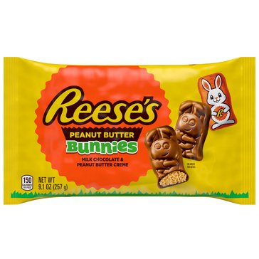 Reese's Easter Mini Milk Chocolate & Peanut Butter Bunnies, 9.1oz