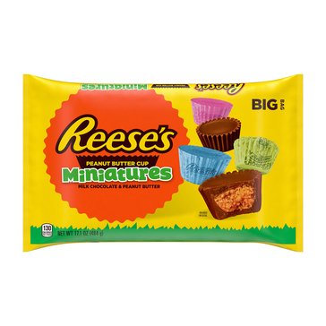 Reese's Easter Miniature Peanut Butter Cups, 17.1oz