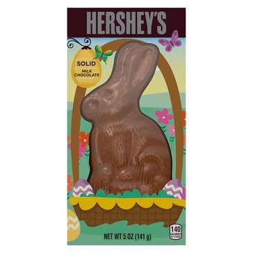Hershey's Solid Milk Chocolcate Bunny, 5oz