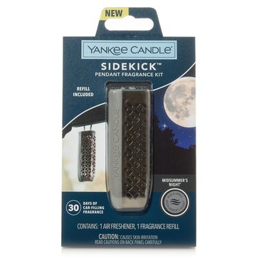 Yankee Candle Midsummers Night Xo Sidekick Car Mirror Kit
