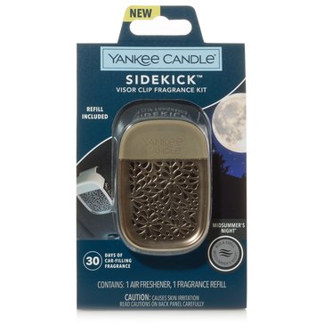 Yankee Candle Midsummers Night Leaf Sidekick Car Visor Kit