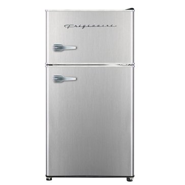 Curtis Frigidaire 3.2-Cu.Ft. 2-Door Compact Fridge Platinum Design