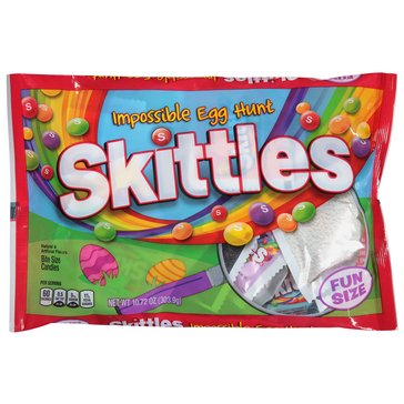 Skittles Original Fun Size Impossible Egg Hunt Candy, 10.72oz