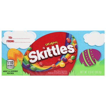 Skittles Original Candy Gift Box, 3.5oz