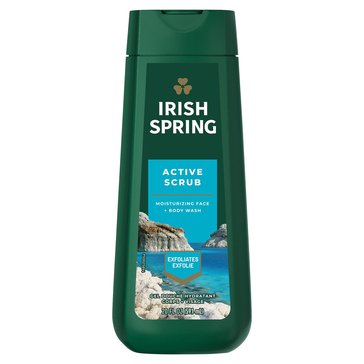Irish Spring Body Wash Active Scrub