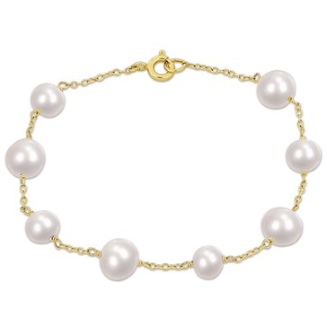 Sofia B. Freshwater Cultured Pearl Station Bracelet
