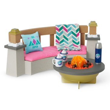 American Girl Corinne's Ski Lodge Fire Pit