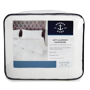 Harbor Home 300-Thread Count Anti-Allergy Comforter