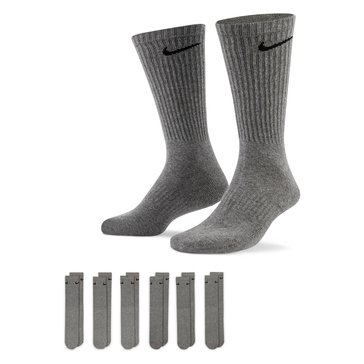 Nike Kids' Everyday Cushioned Training Crew Socks, 6 Pack