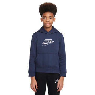 Nike Big Boys' Club GFX Pack Pullover Hoodie