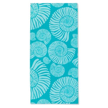 Harbor Home Beach Towel Printed Seashell Line